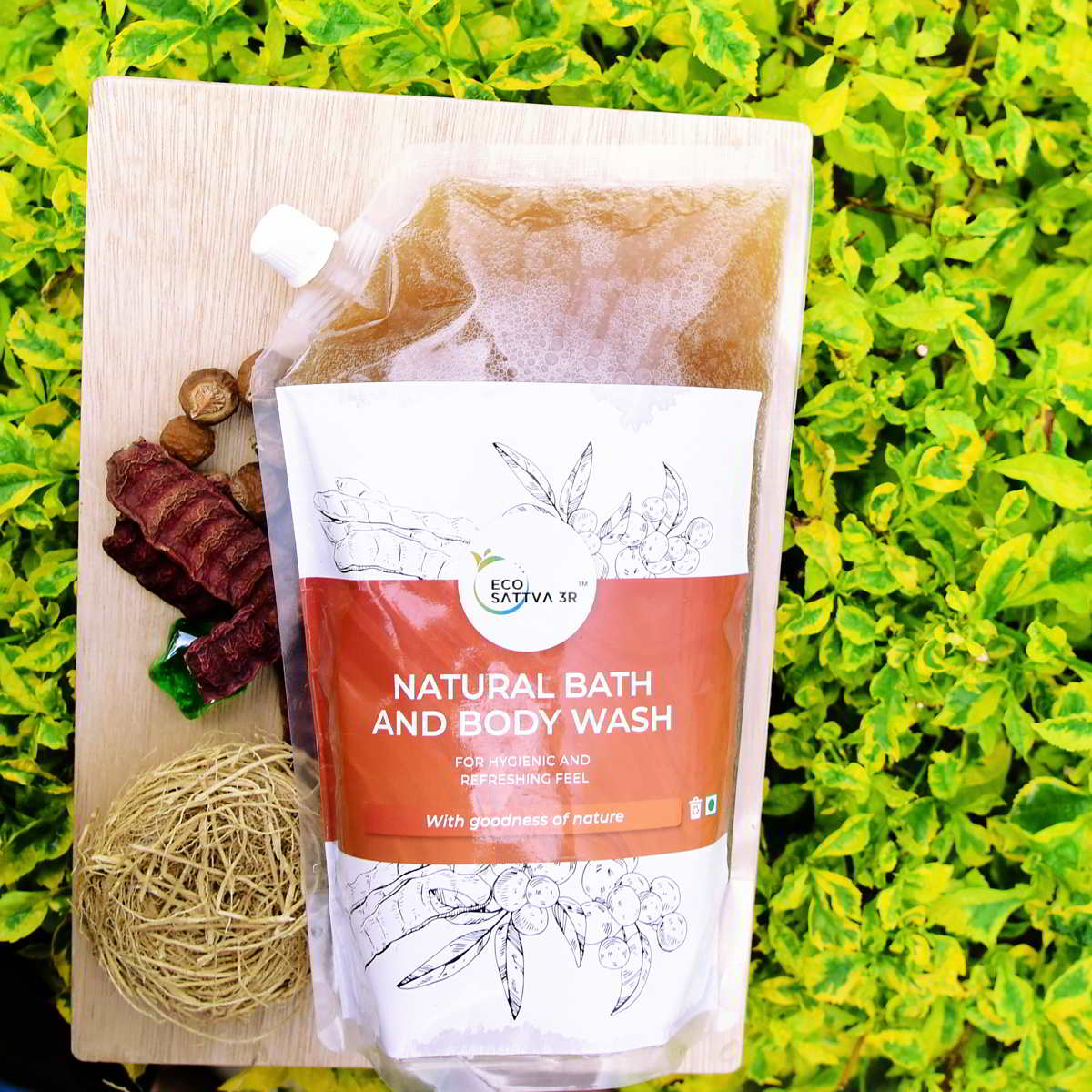 EcoSattva 3R - Natural Bath and Body Wash | Shower Gel | Safe and Chemical Free