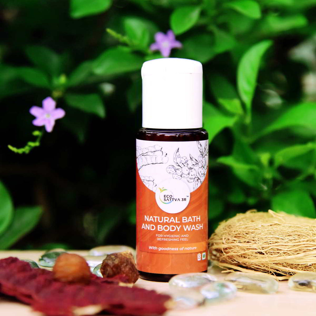 EcoSattva 3R - Natural Bath and Body Wash | Shower Gel | Safe and Chemical Free