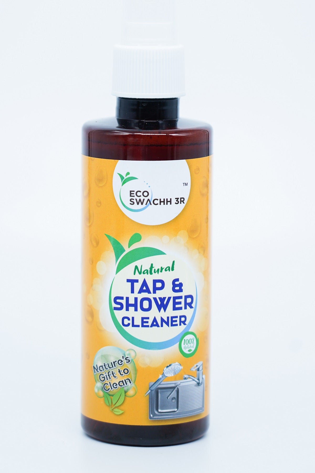 EcoSwachh 3R - Natural Tap and Shower Cleaner | Chimney Cleaner | Oven Cleaner | Gas Burner Cleaner | Metal Surface Cleaner