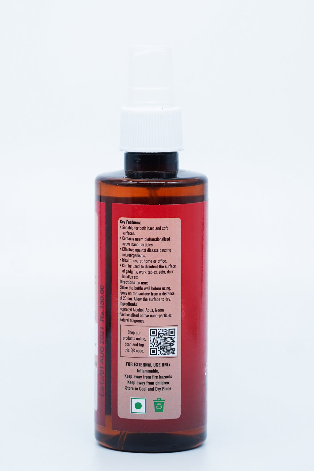 EcoSwachh 3R - Multi Surface Disinfactant Spray | Surface Sanitizer | Surface Disinfectant