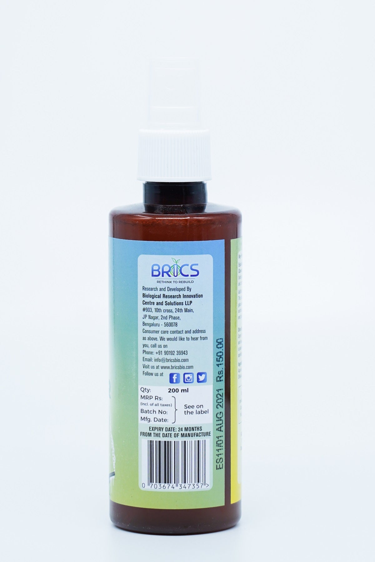 EcoSwachh 3R - Natural Glass Cleaner | Window Glass - Car Glass - Mirror Cleaner