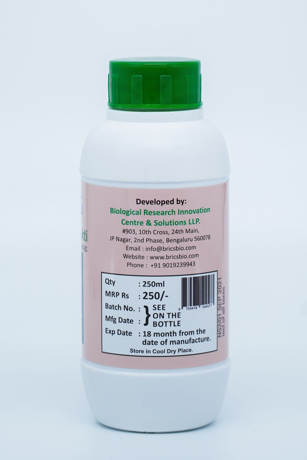 NeemShakti | Cold Pressed Neem Oil Emulsified Concentrate | For Borer Pests | Pest management | Neem seed kernel extract 60% EC