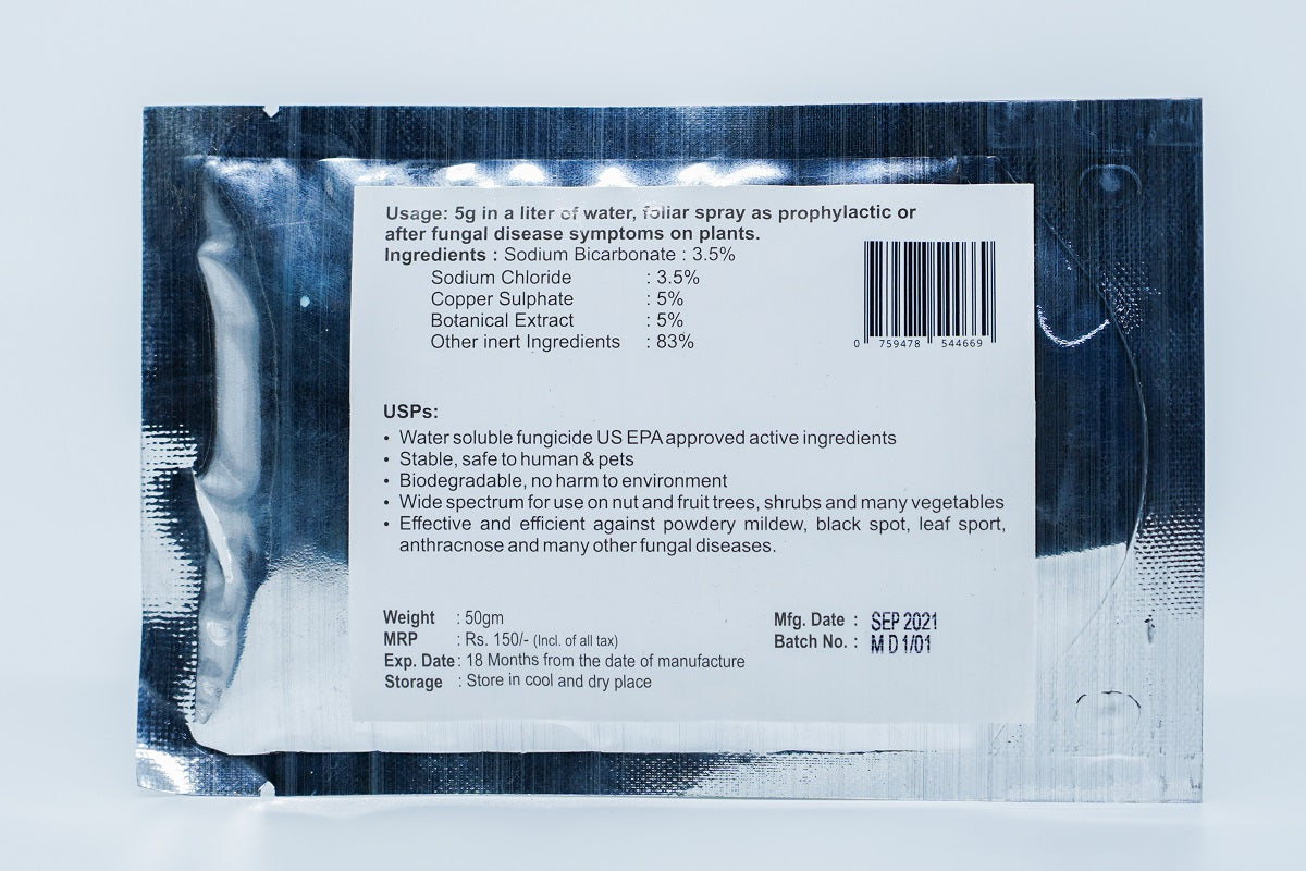 Mycodim | Systemic Fungicide for Home Garden and Organic Farms | Protectant from Fungal Pathogens | Remedy for Fungal Diseases