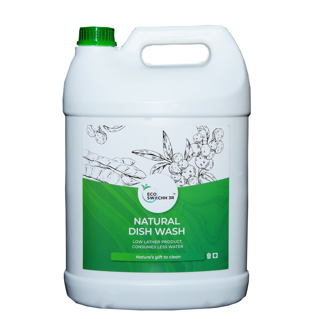 EcoSwachh 3R - Natural Dish Wash | Utensils Cleaner | Gentle on Skin | Chemical Free
