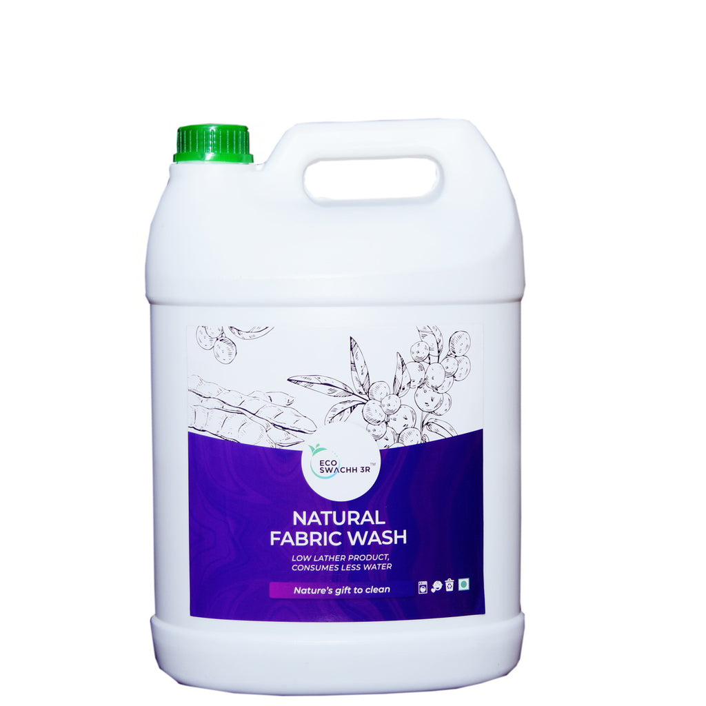 EcoSwachh 3R - Natural Fabric Wash | Natural Laundry Detergent Liquid | For Machine Wash