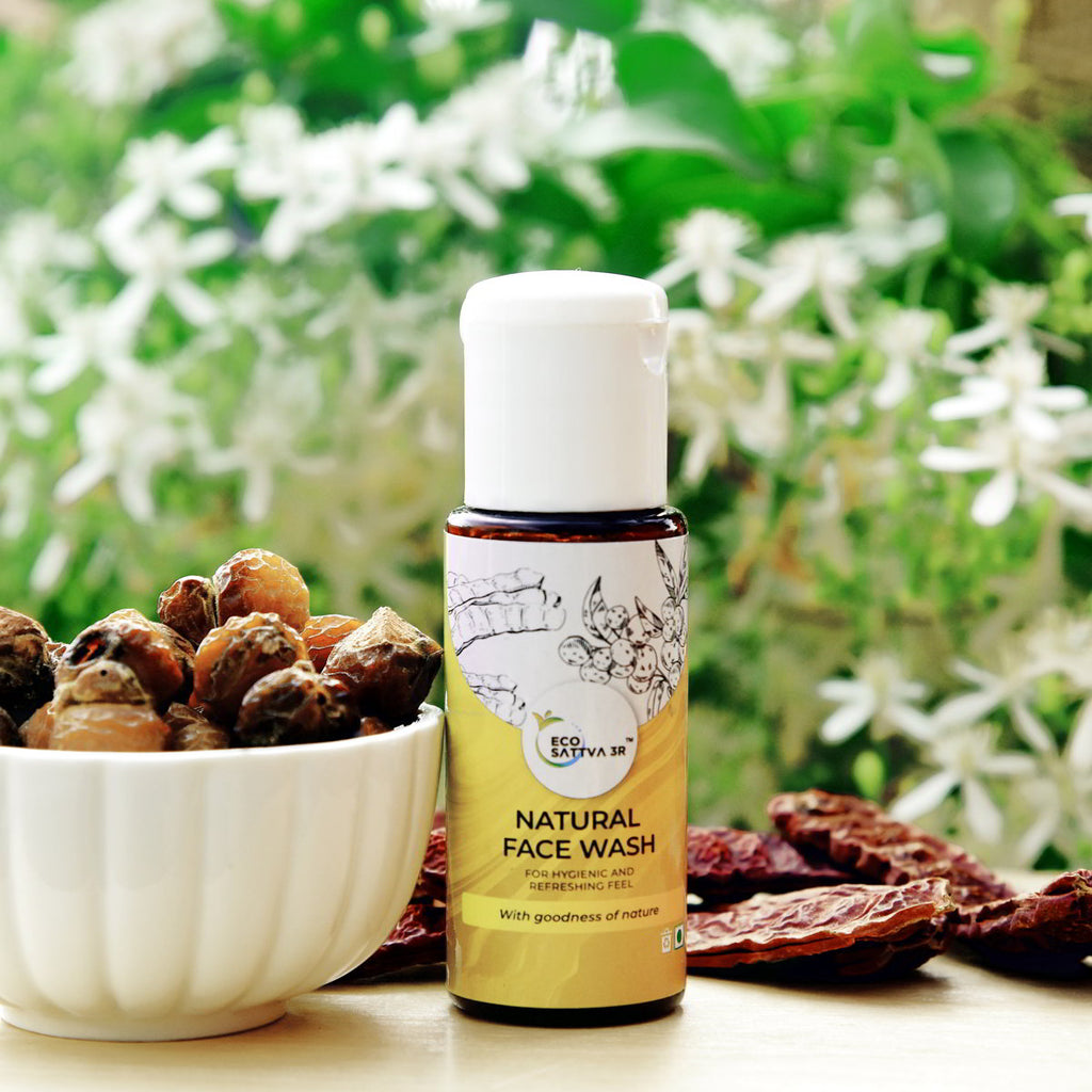 EcoSattva 3R - Natural Face Wash | Refreshing Face Wash | Face Cleanser | Moisturizer