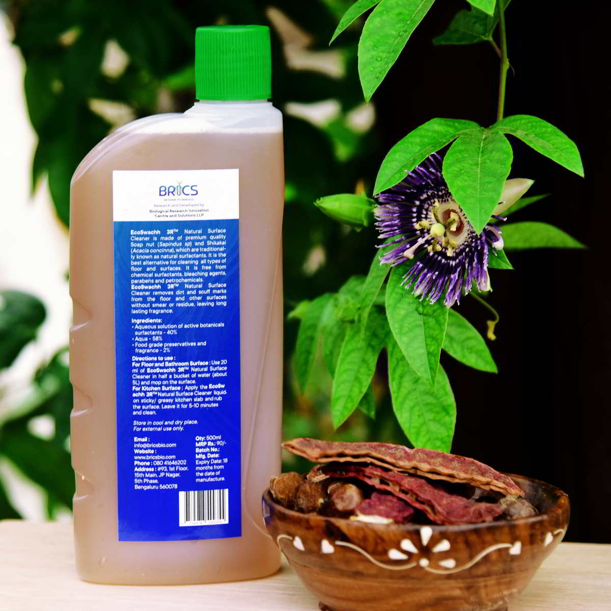 EcoSwachh 3R - Natural Surface Cleaner | Natural Floor Cleaner | Kitchen Cleaner | Safe | Chemical Free