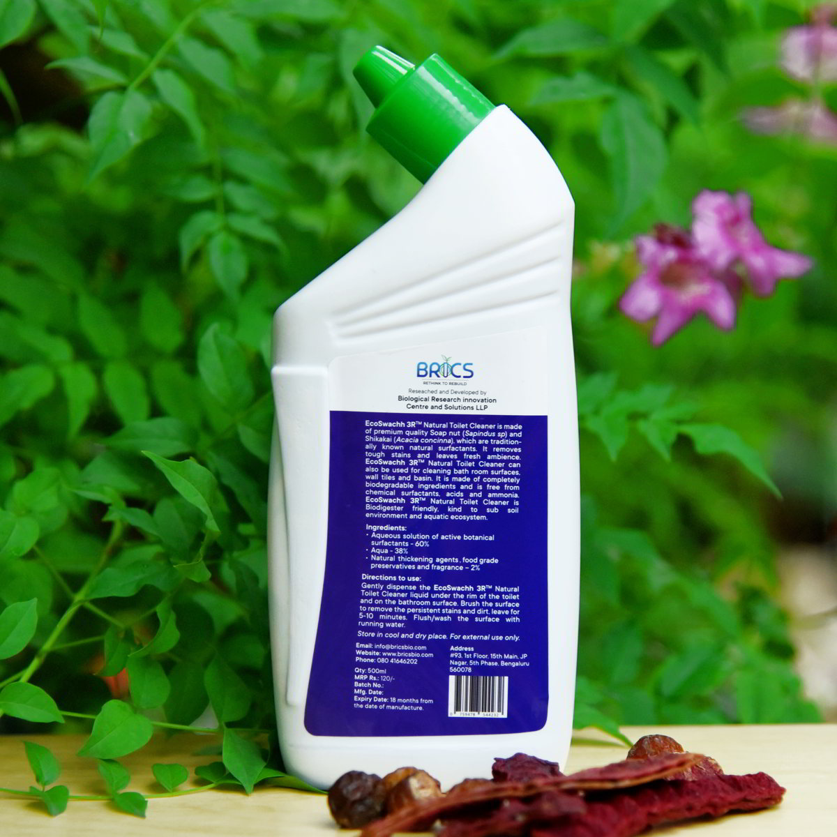 EcoSwachh 3R - Natural Toilet Cleaner | Bathroom Cleaner | Tile Cleaner | Acid-Ammonia Free